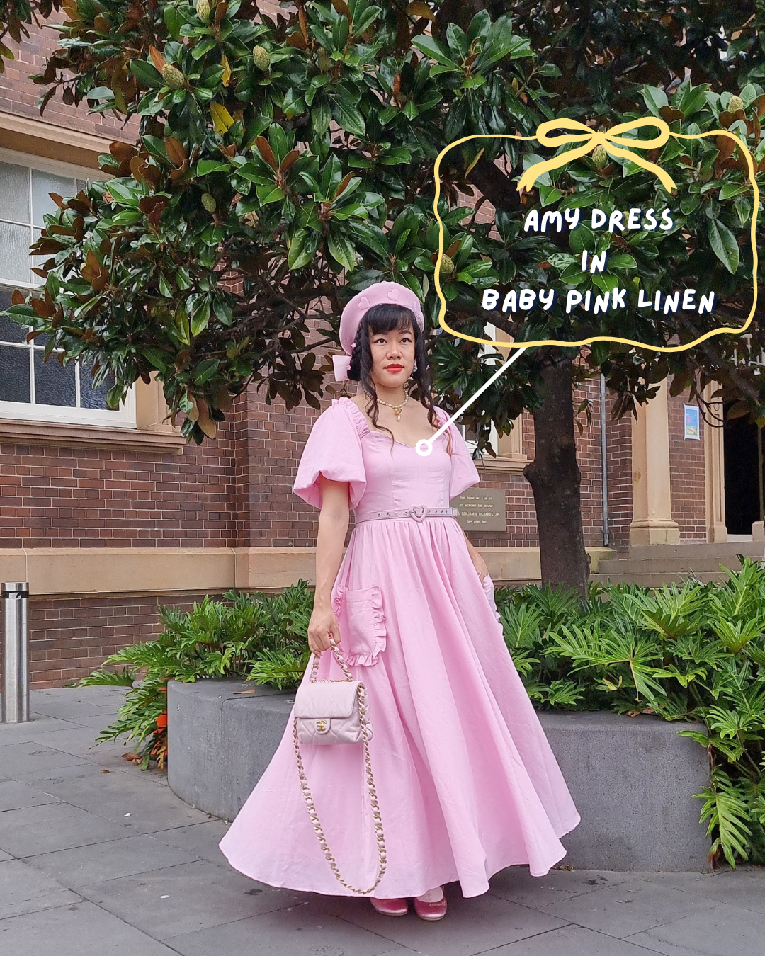 Linen - Baby Pink