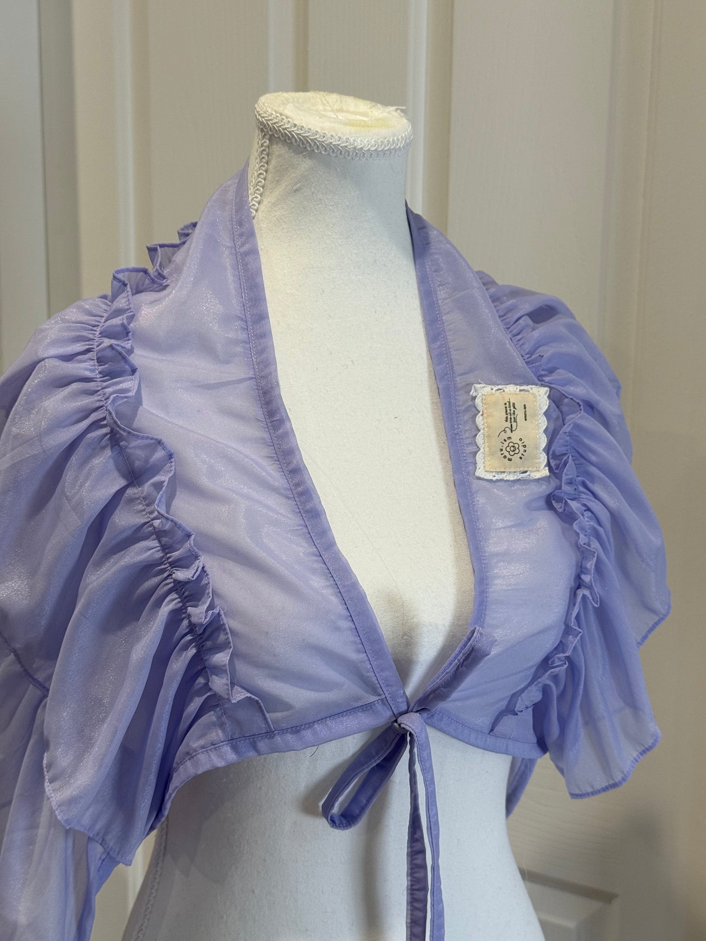 Overskirt - Periwinkle tulle