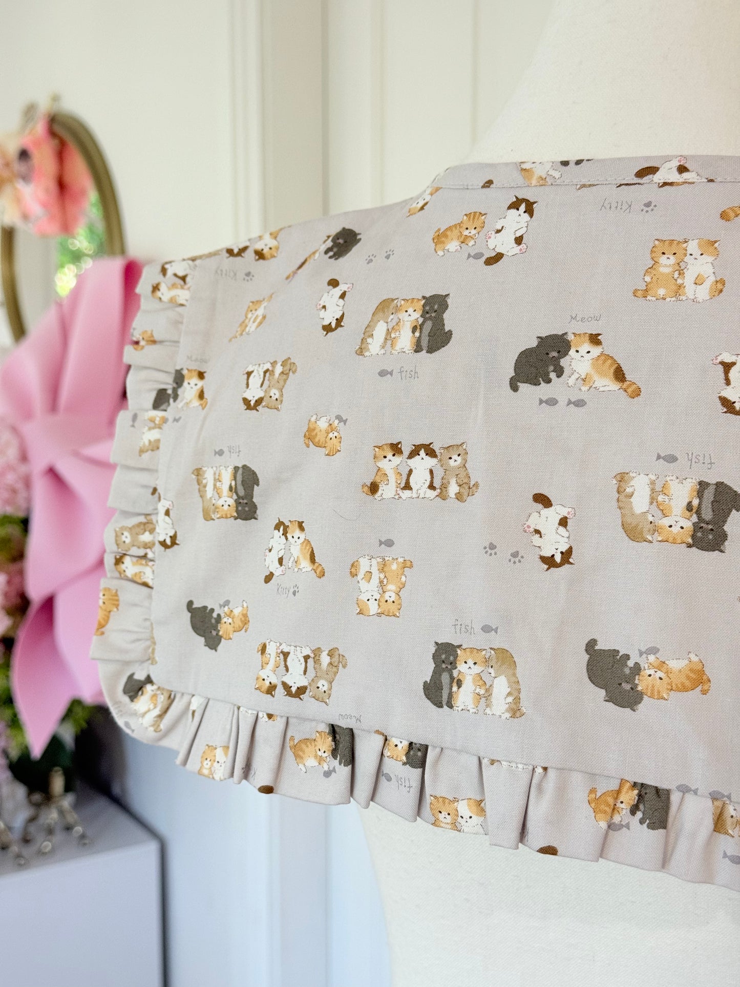 Madoka collar - Cute Kitties Japanese Cotton