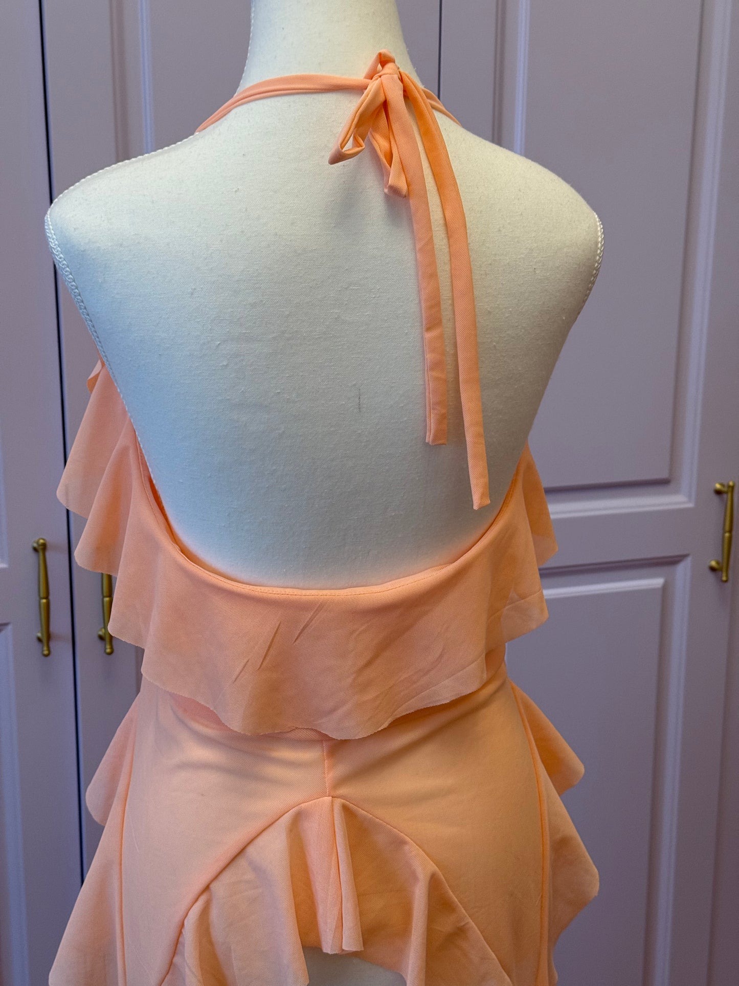 Mesh Tulle - Peach