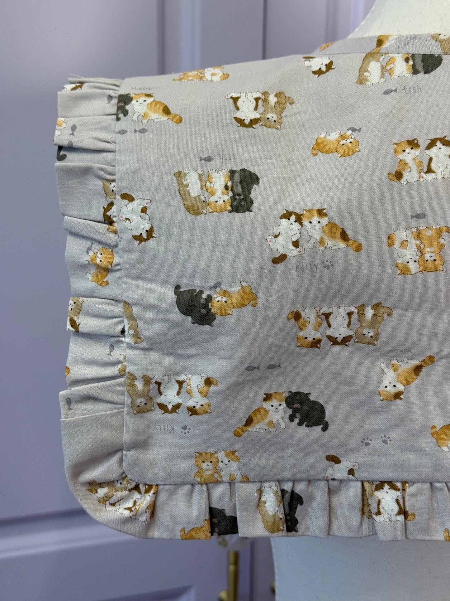 Madoka collar - Cute Kitties Japanese Cotton