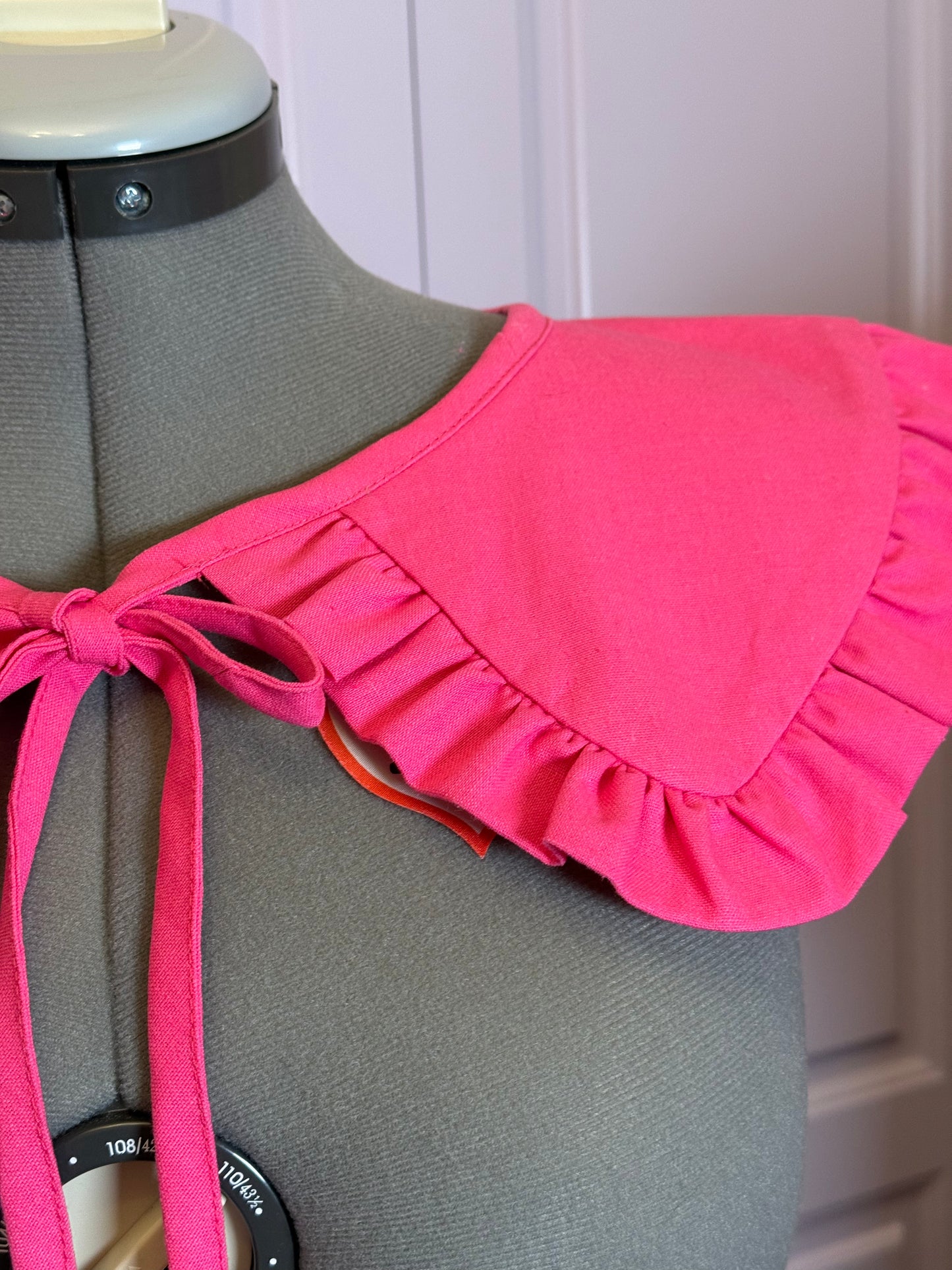 Sailor collar - Pink Linen