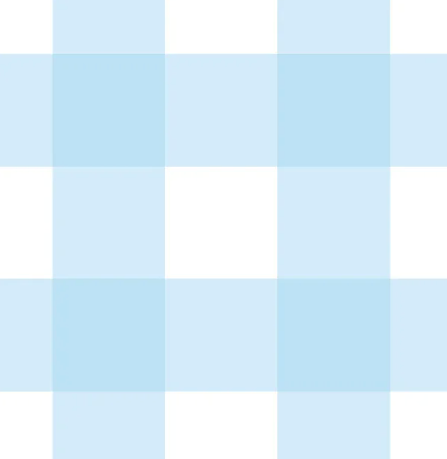 Cotton - Baby Blue Check (Large)
