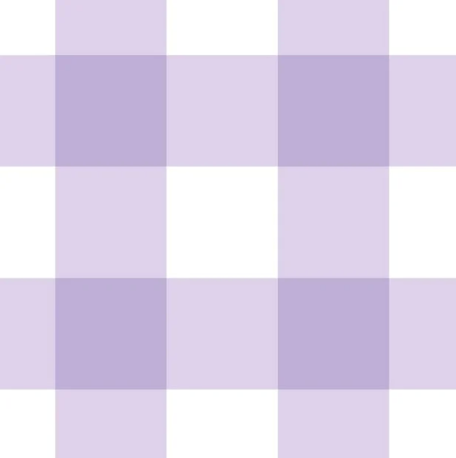 Cotton x Poly Blend - Lilac Check (Large)