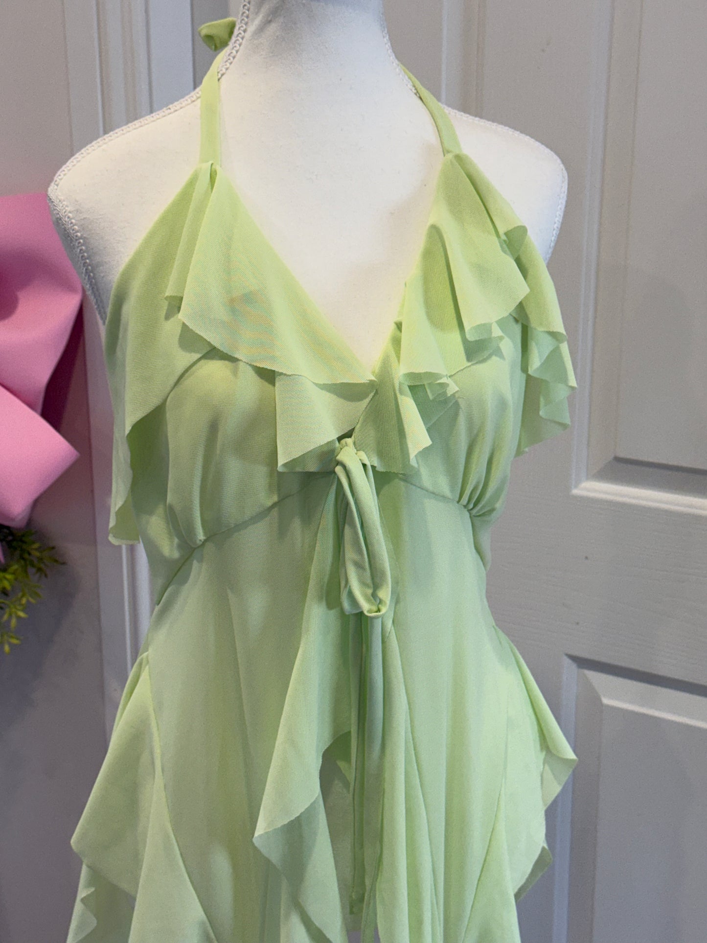 Jellyfish Overdress - Green Tulle Mesh