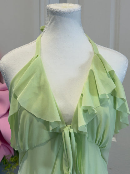 Jellyfish Overdress - Green Tulle Mesh