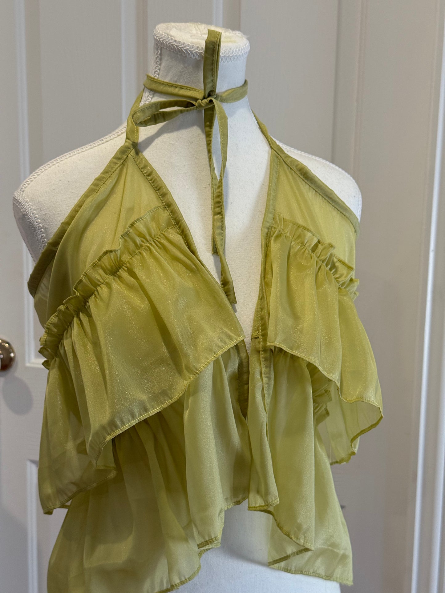 Overskirt - Green tulle