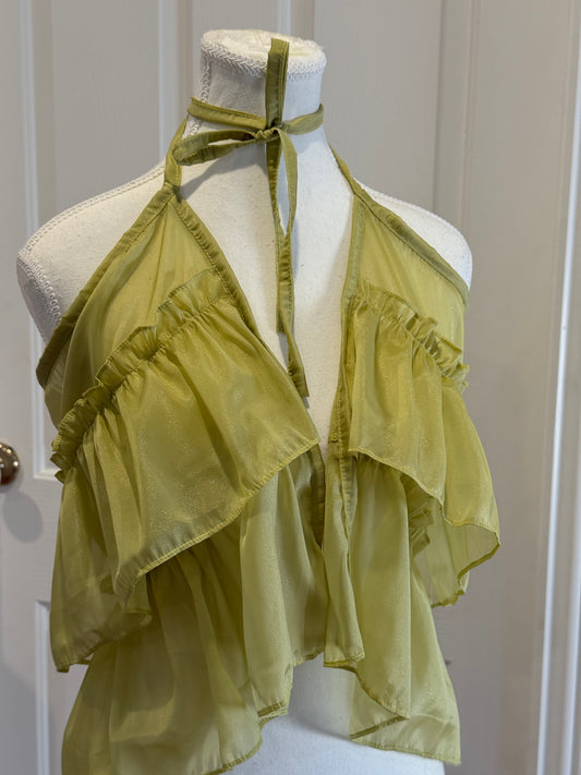 Overskirt - Green tulle