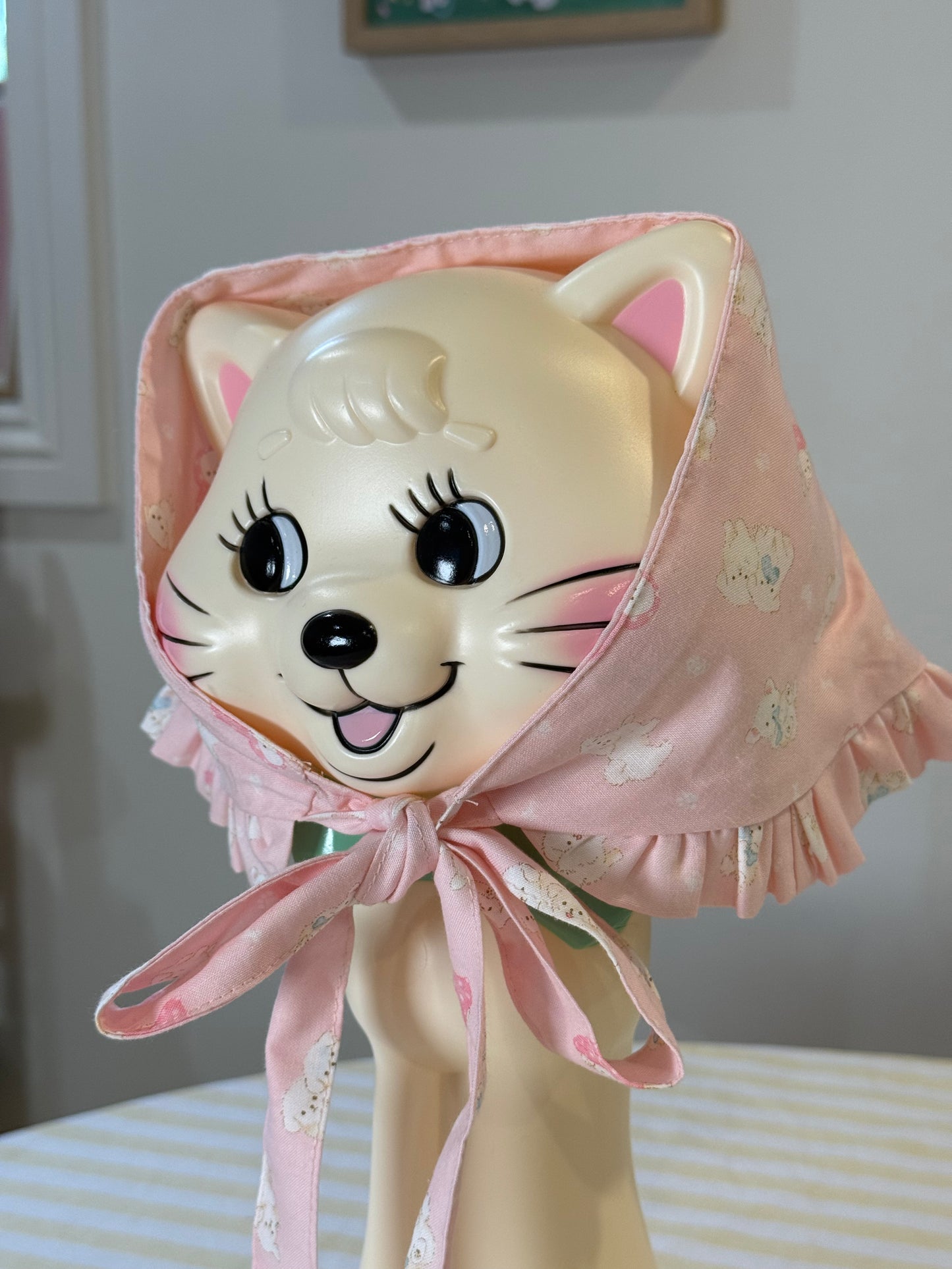 Babushka Scarf - Cute Dogs Japanese Cotton