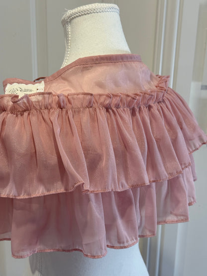 Overskirt - Dusty Rose tulle