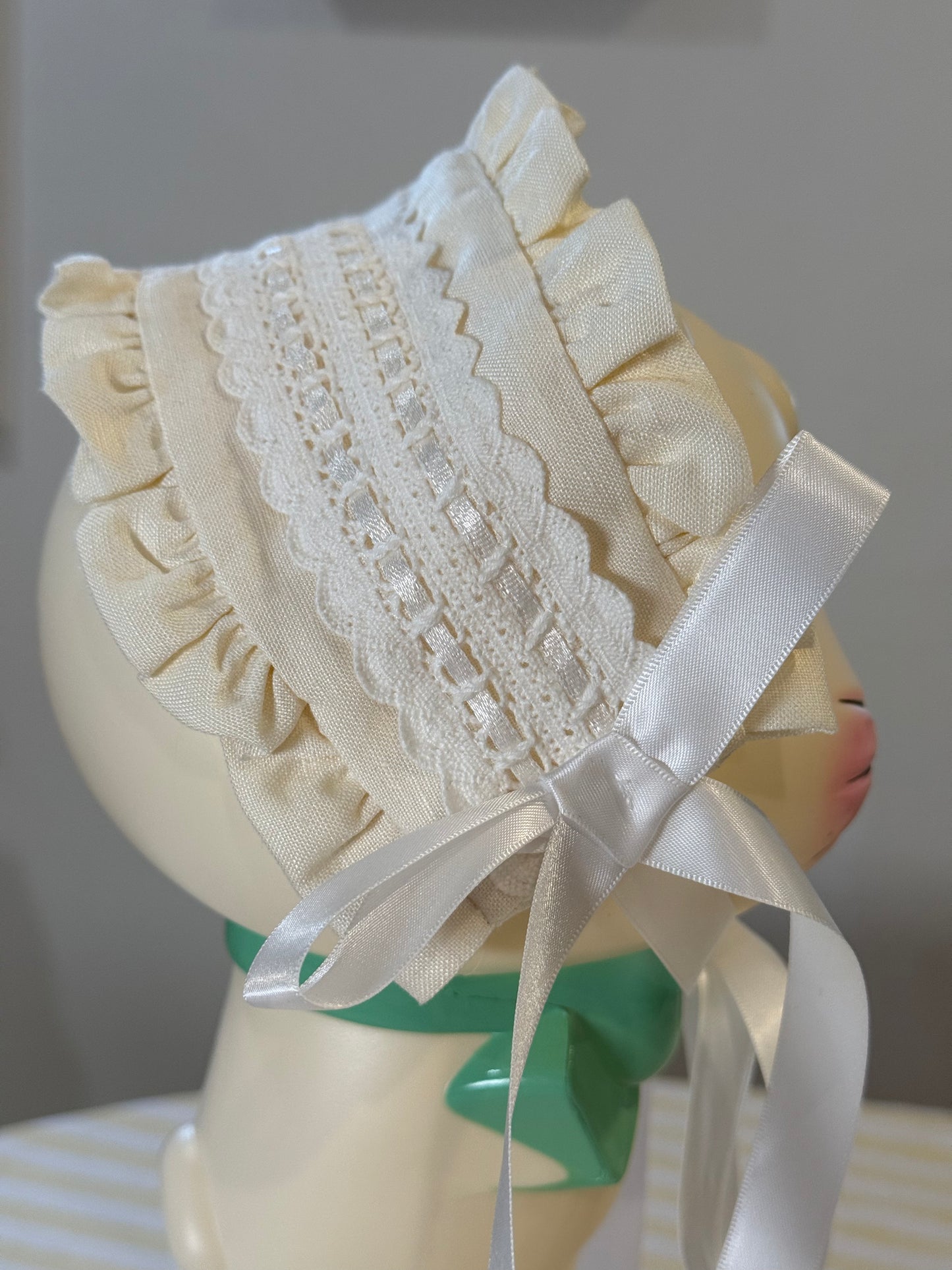 Headdress - Ivory Linen