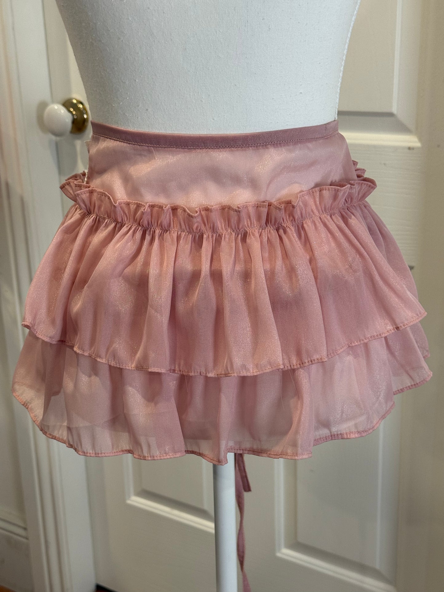 Overskirt - Dusty Rose tulle