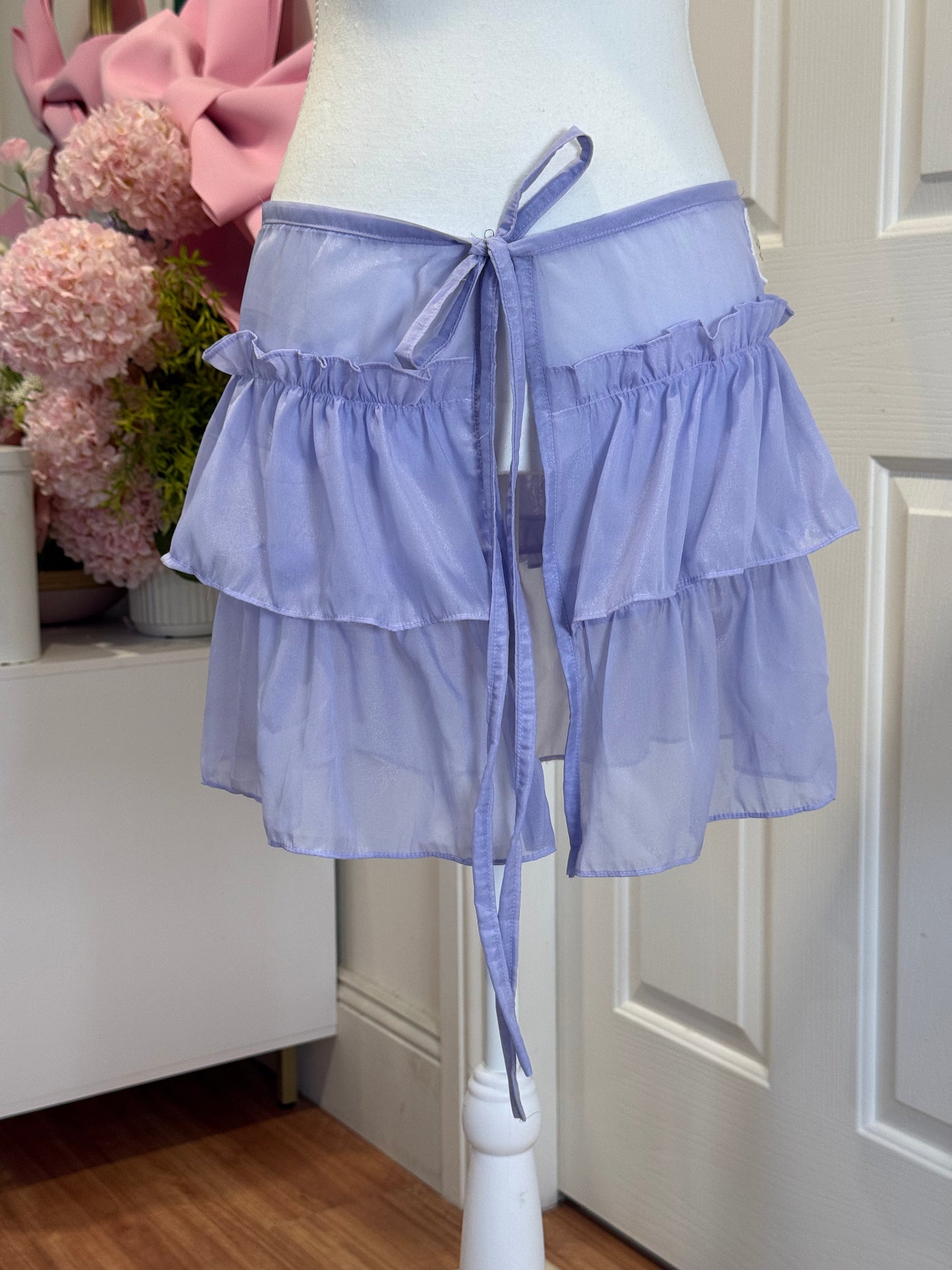 Overskirt - Periwinkle tulle