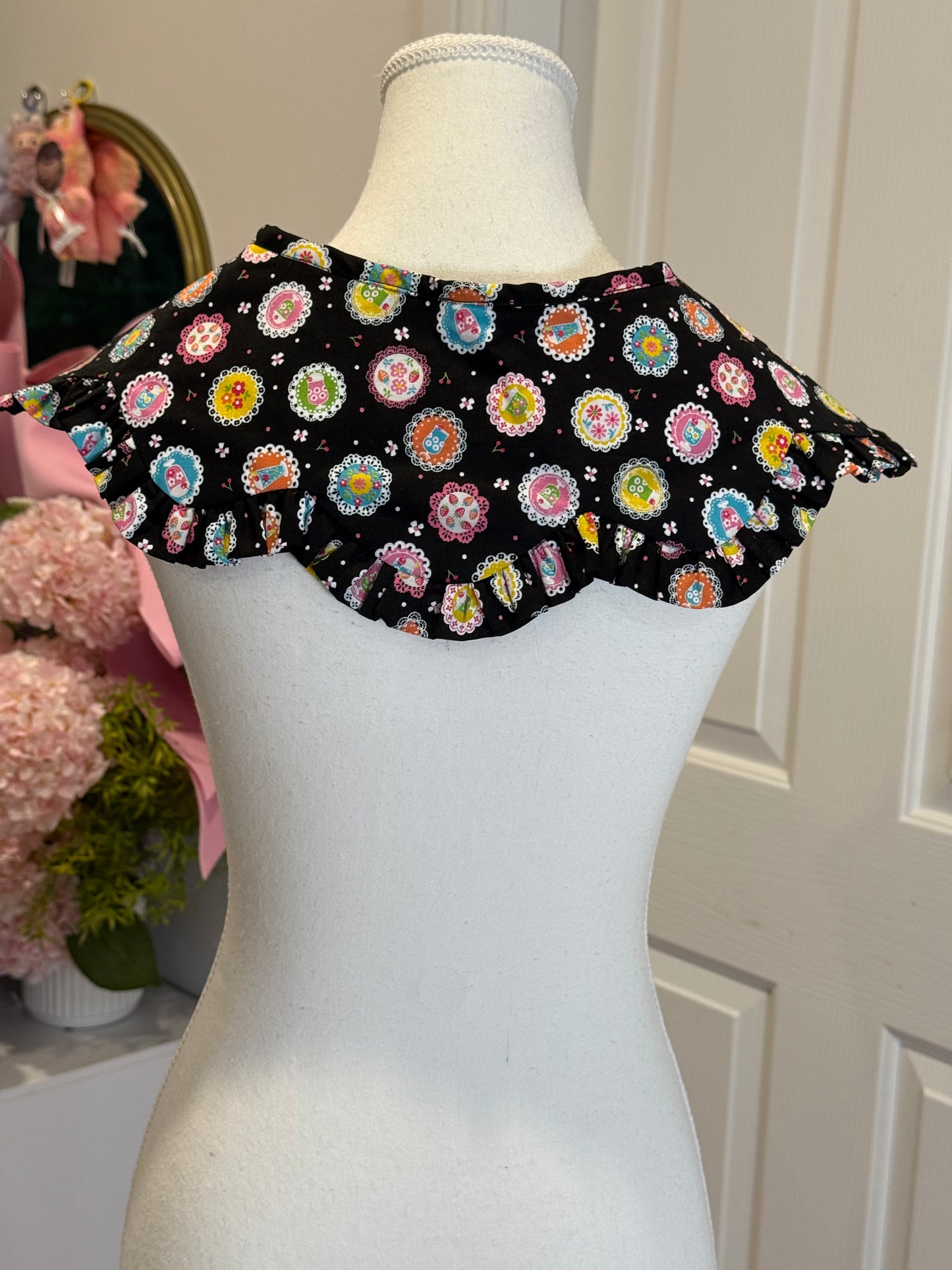 Flower collar - Cute Doillies Japanese Cotton