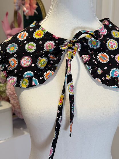 Flower collar - Cute Doillies Japanese Cotton