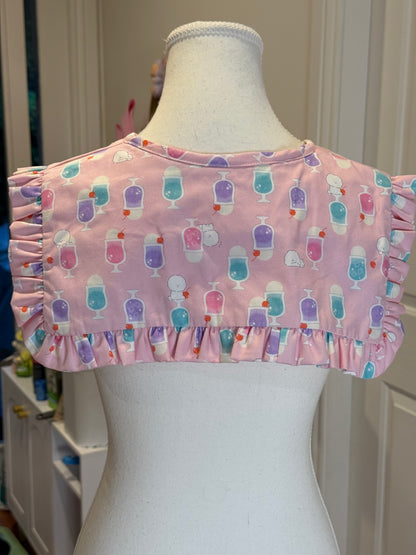 Mini Madoka collar - Bichon Melon Soda Japanese Cotton
