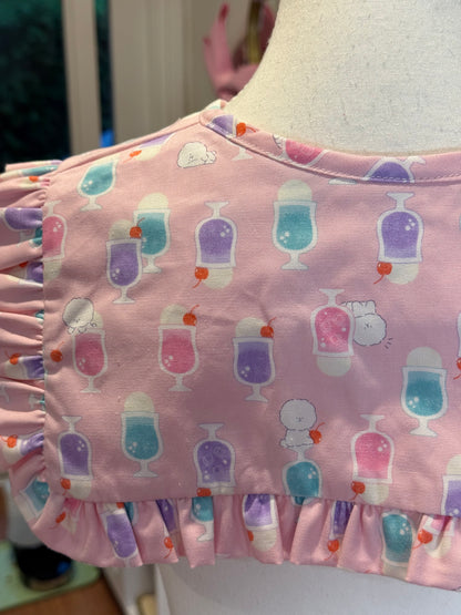 Mini Madoka collar - Bichon Melon Soda Japanese Cotton