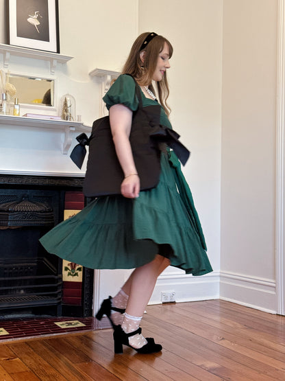 Linen x Silk - Emerald
