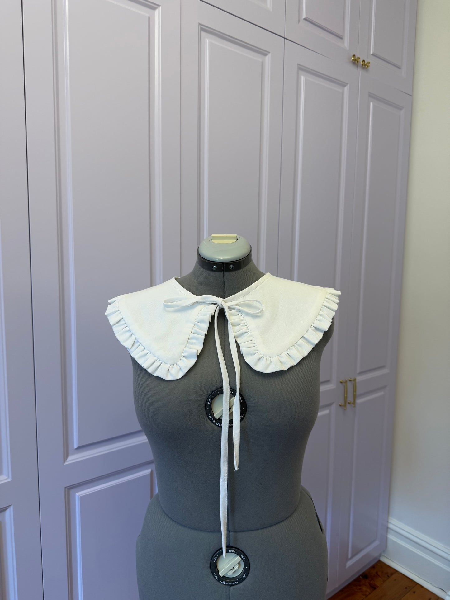 Triangle collar - White Linen