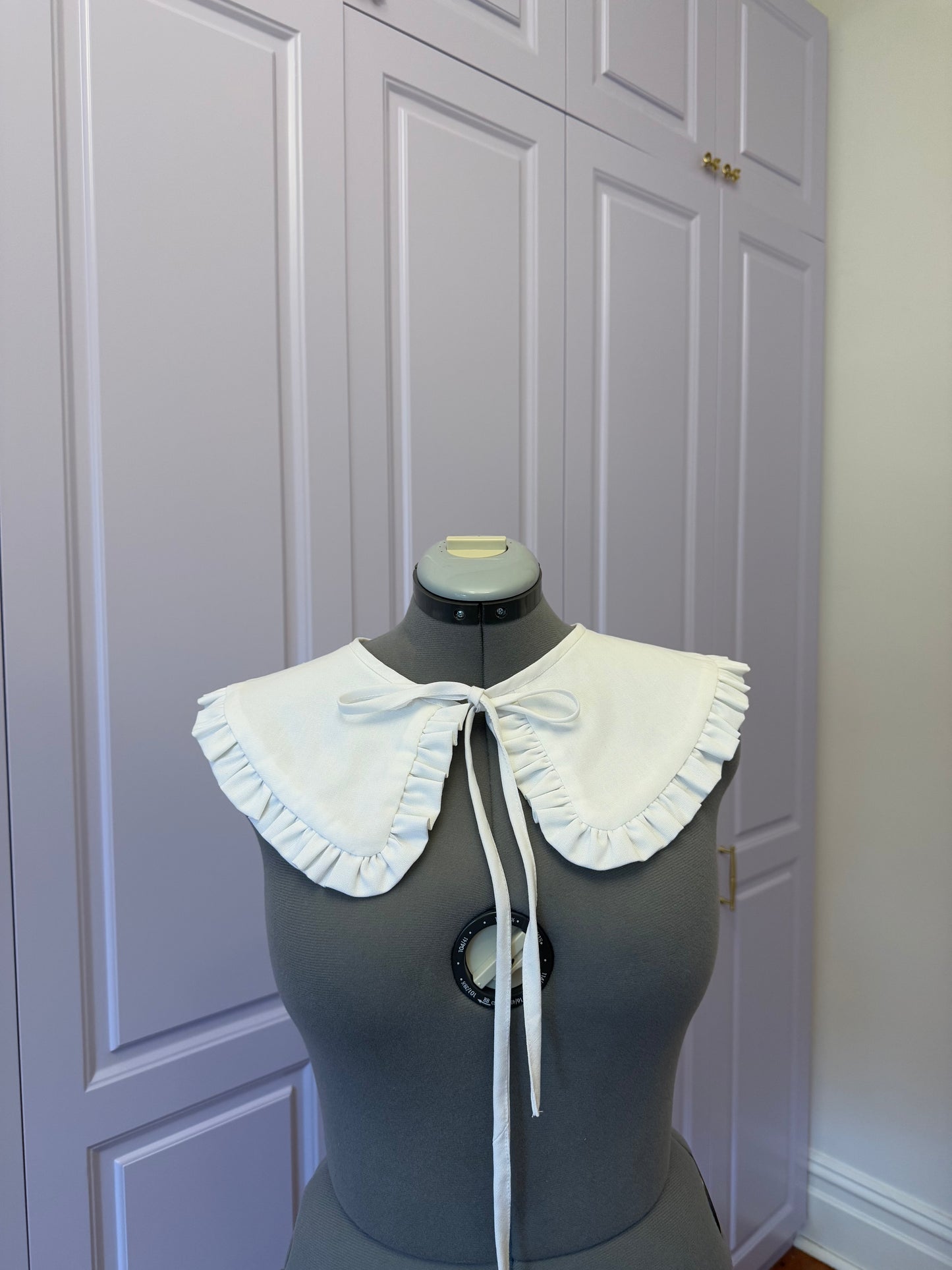 Triangle collar - White Linen