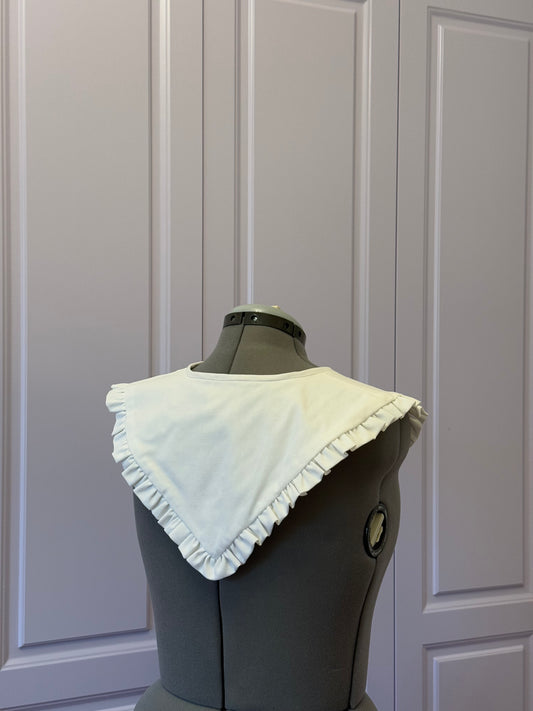 Triangle collar - White Linen