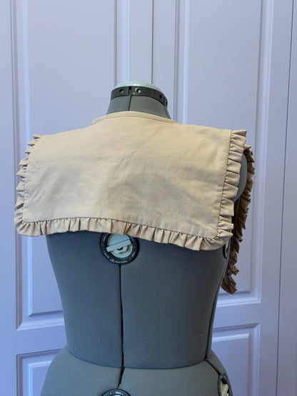Madoka collar - Caramel Linen