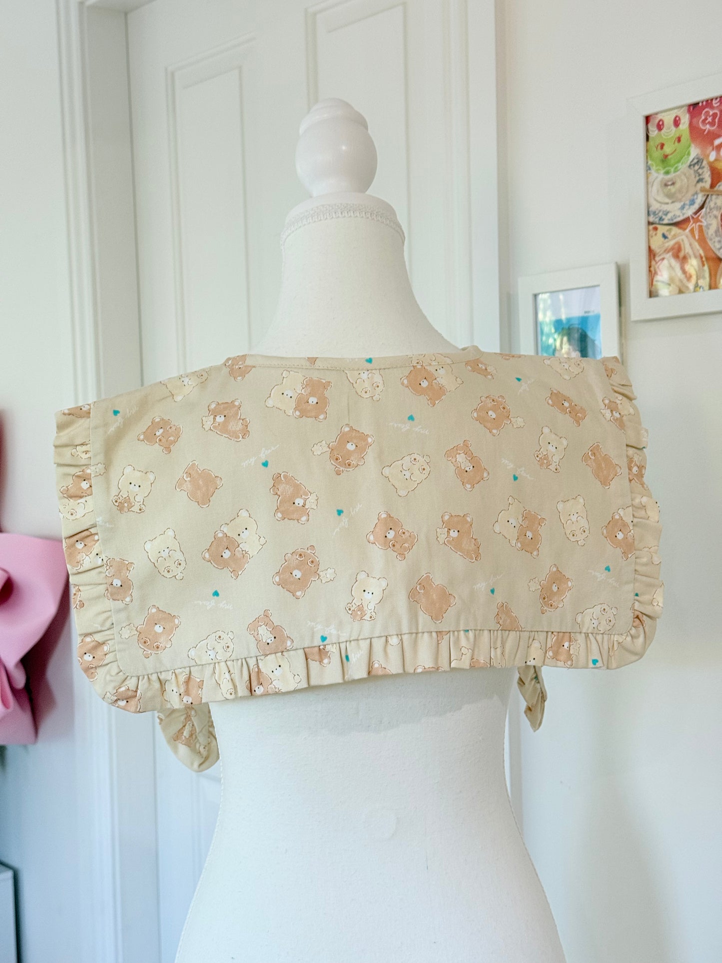 Madoka collar - Beary Cute Japanese Cotton