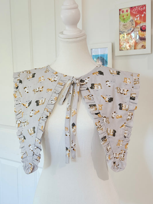 Madoka collar - Cute Kitties Japanese Cotton