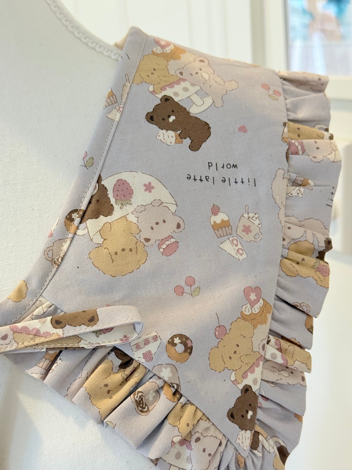 Mini Madoka collar - Little Latte World Japanese Cotton