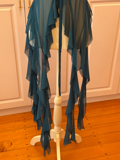 Jellyfish Overdress - Teal Tulle Mesh