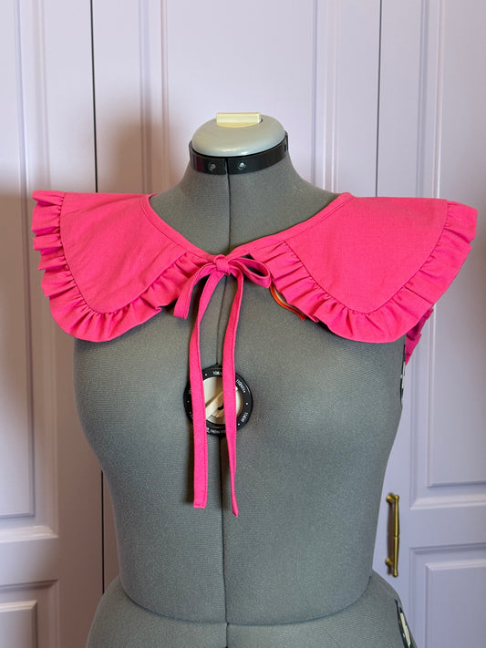 Sailor collar - Pink Linen