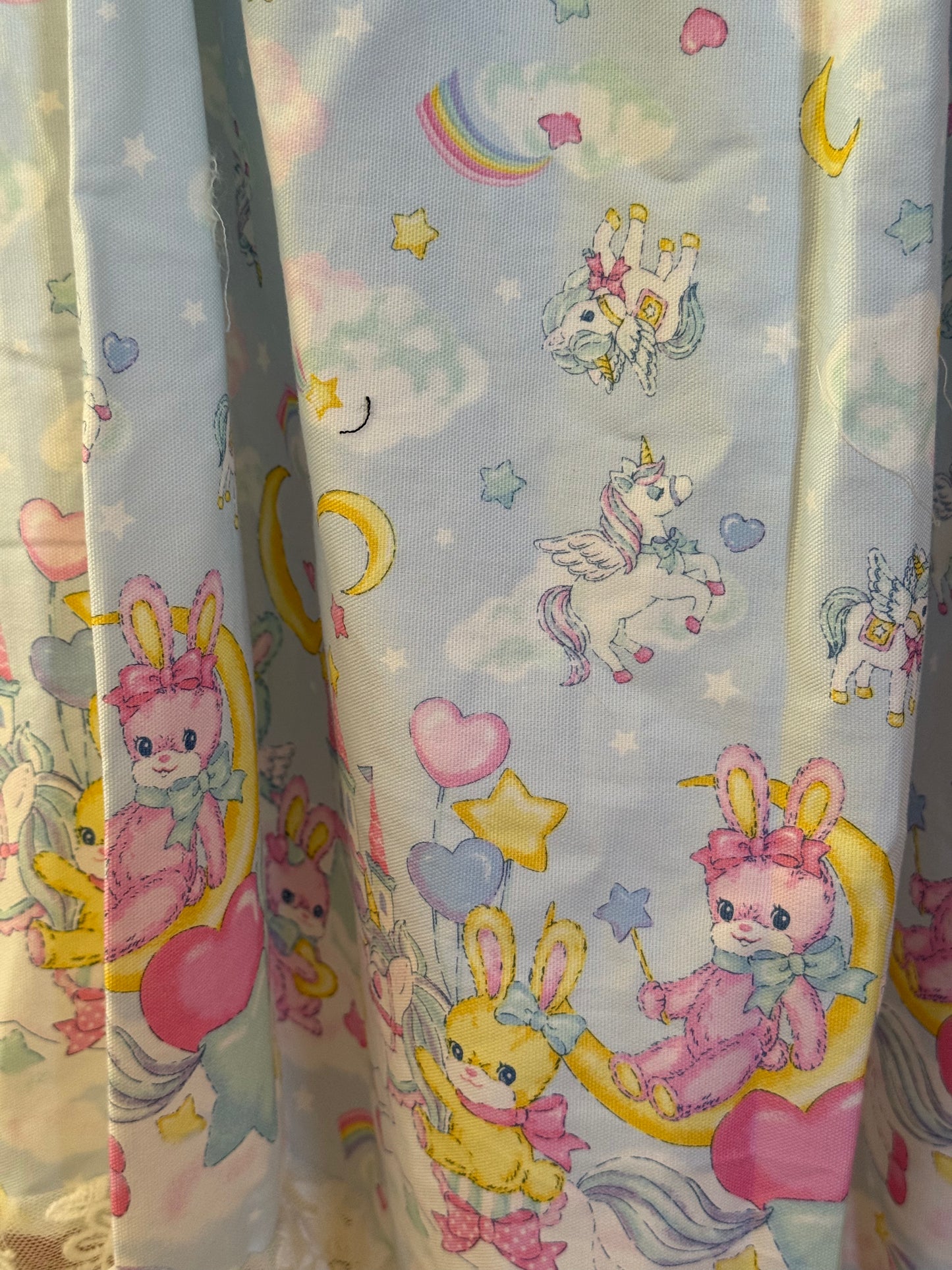 Cake skirt - Cloudy Kingdom Japanese Cotton