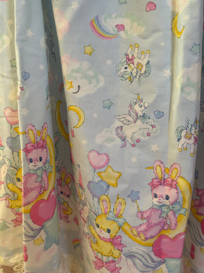 Cake skirt - Cloudy Kingdom Japanese Cotton