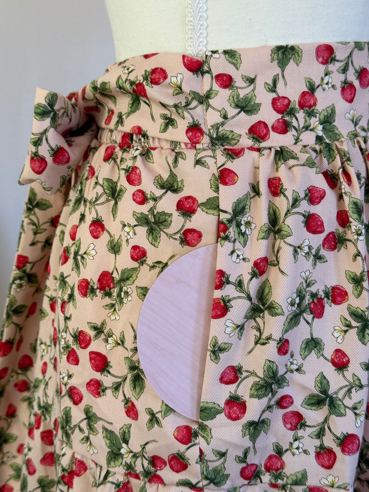 Cake skirt - Strawberry Fields Japanese Cotton