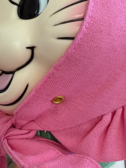 Trinket Scarf - Bright Pink Linen