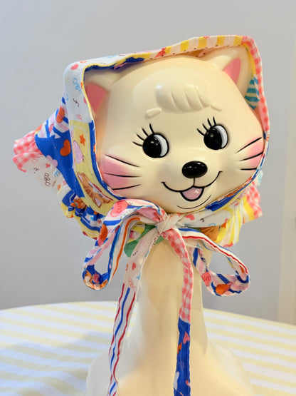 Babushka Scarf - Cute Patchwork Japanese Cotton