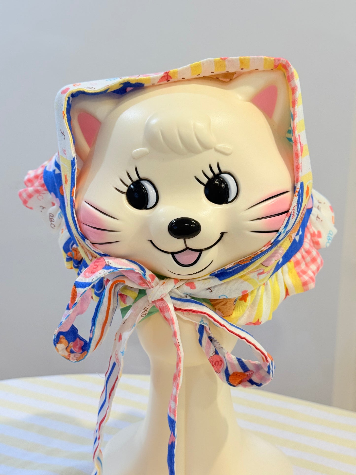Babushka Scarf - Cute Patchwork Japanese Cotton