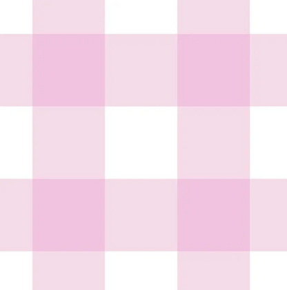 Cotton - Baby Pink Check (Large)