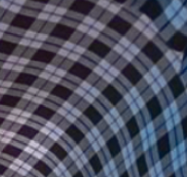 Cotton x Poly Blend - Black Check