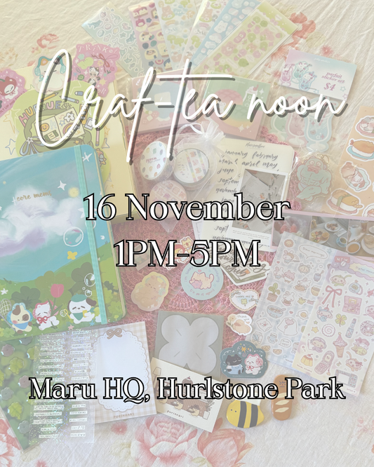 Craf-tea-noon ticket