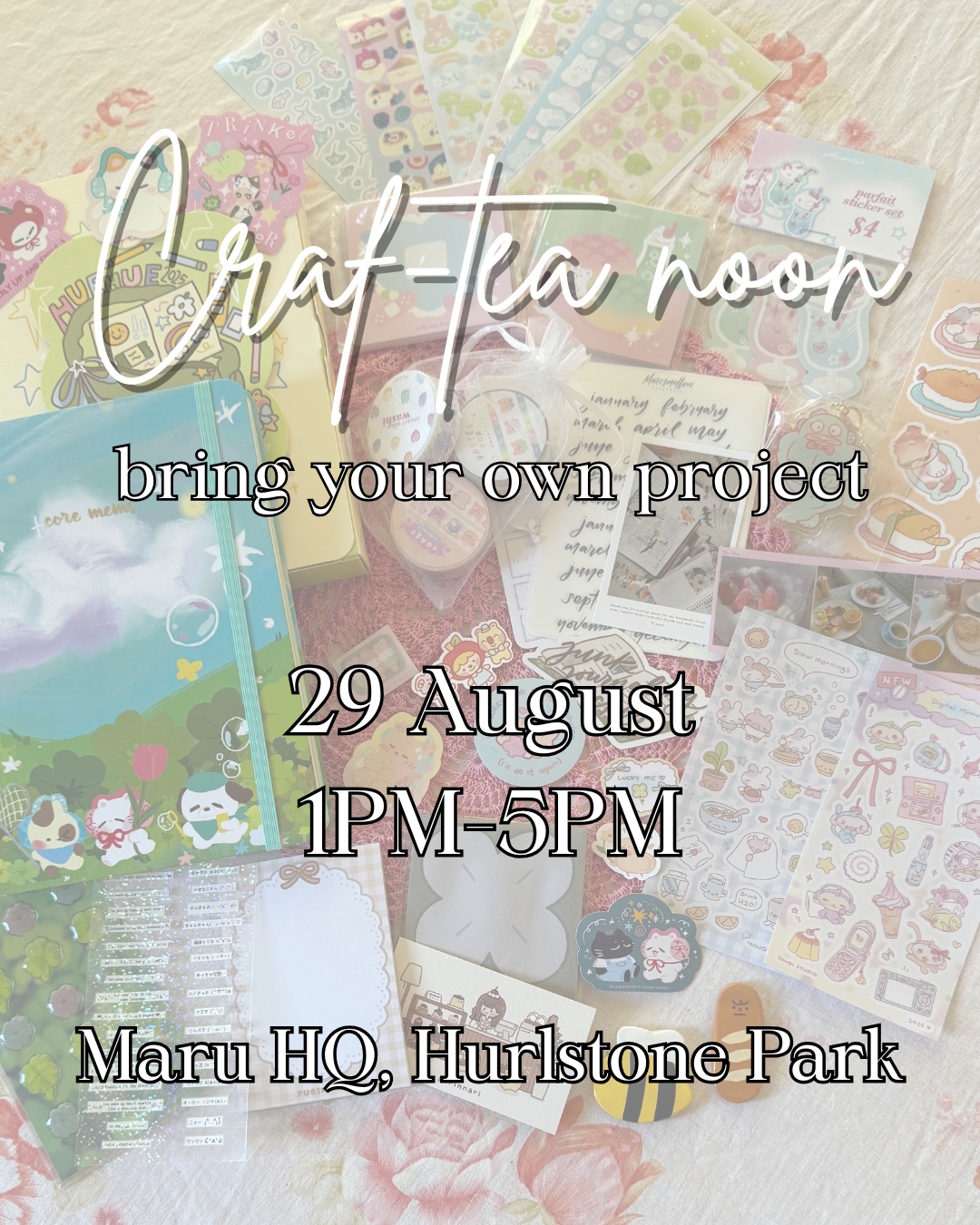 Craf-tea-noon ticket | 29 August 2026