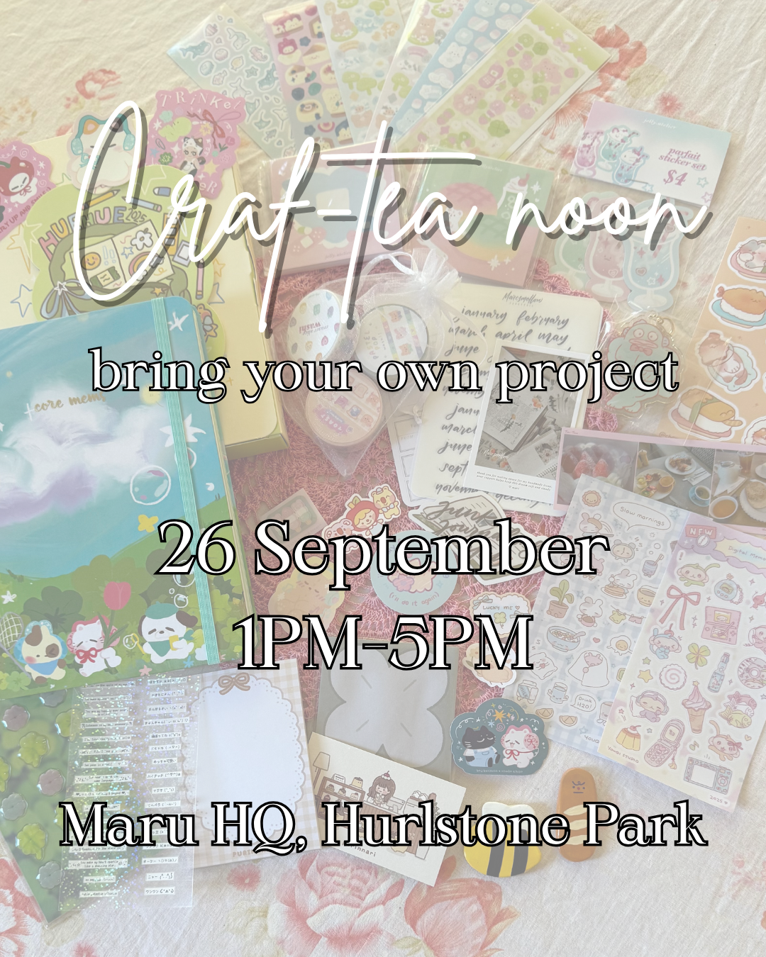 Craf-tea-noon ticket | 26 September 2026