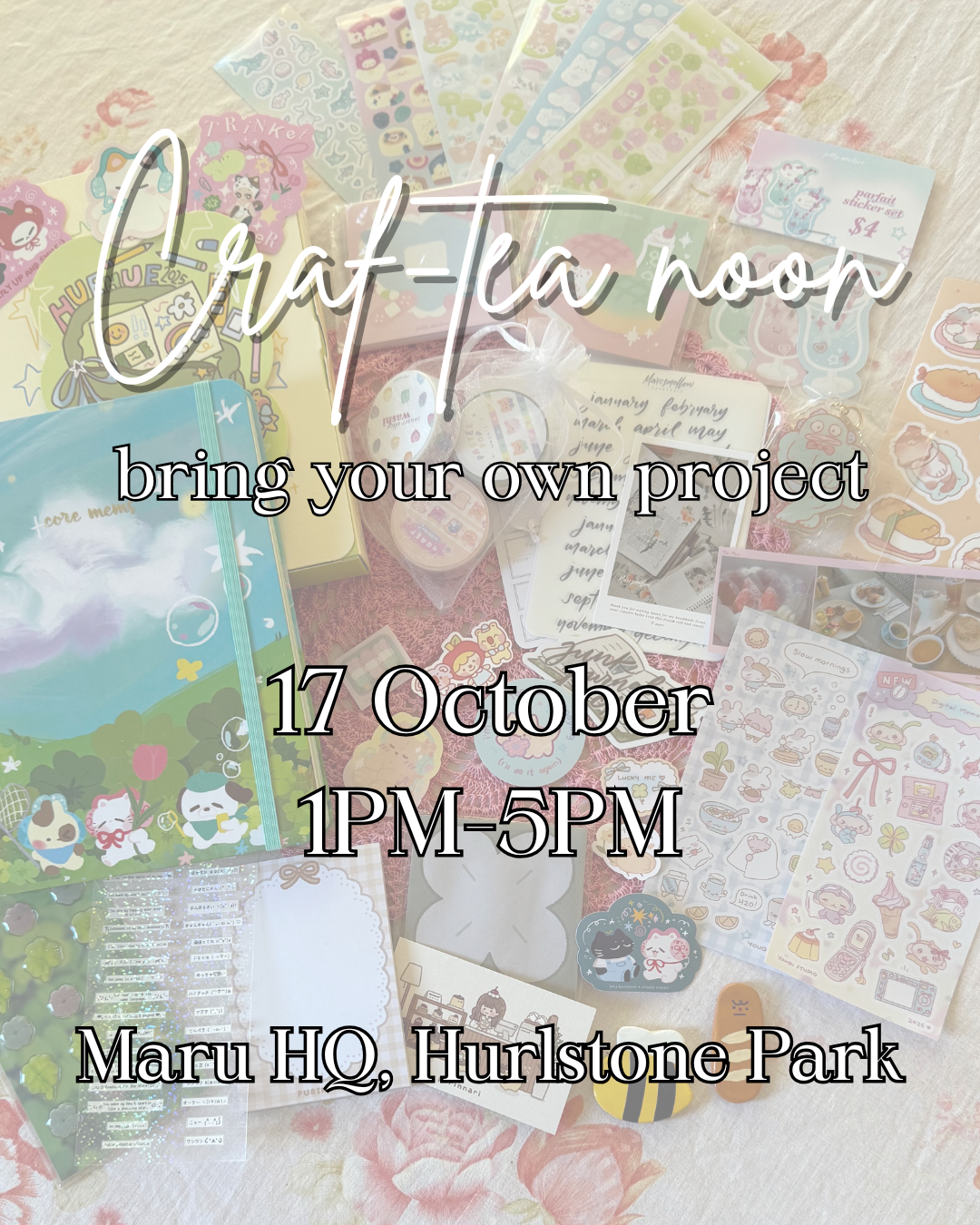 Craf-tea-noon ticket | 17 October 2026